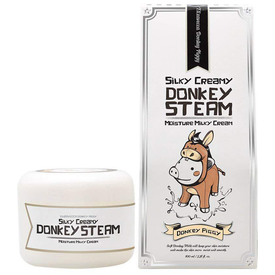 Silky cream donkey steam moisture milky cream фото 3